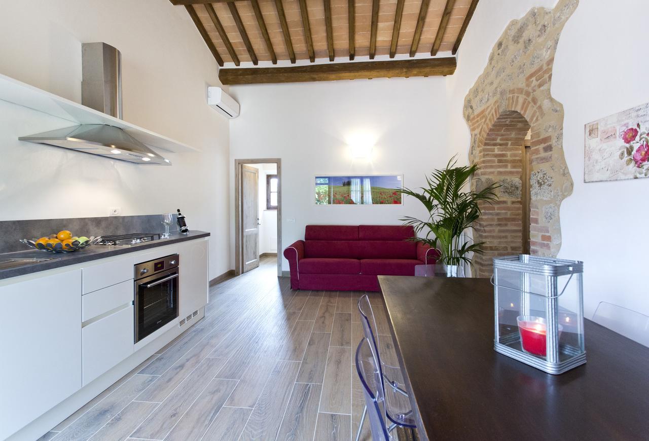 Casale San Galgano Aparthotel Chiusdino Bagian luar foto