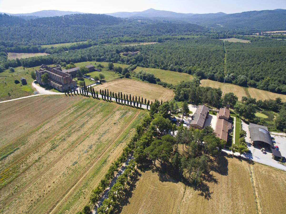 Casale San Galgano Aparthotel Chiusdino Bagian luar foto